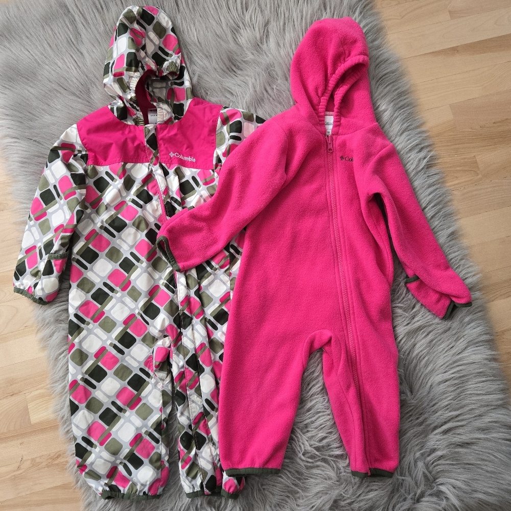 Columbia Bugababy Interchangable Rainsuit / Snowsuit